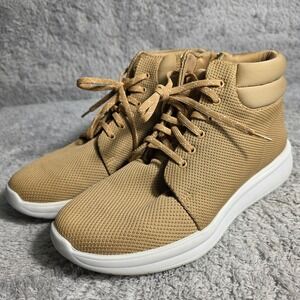 Clarks Cloudsteppers Womens Ankle Boots Lace Up Zip Tan Washable Size 9‎